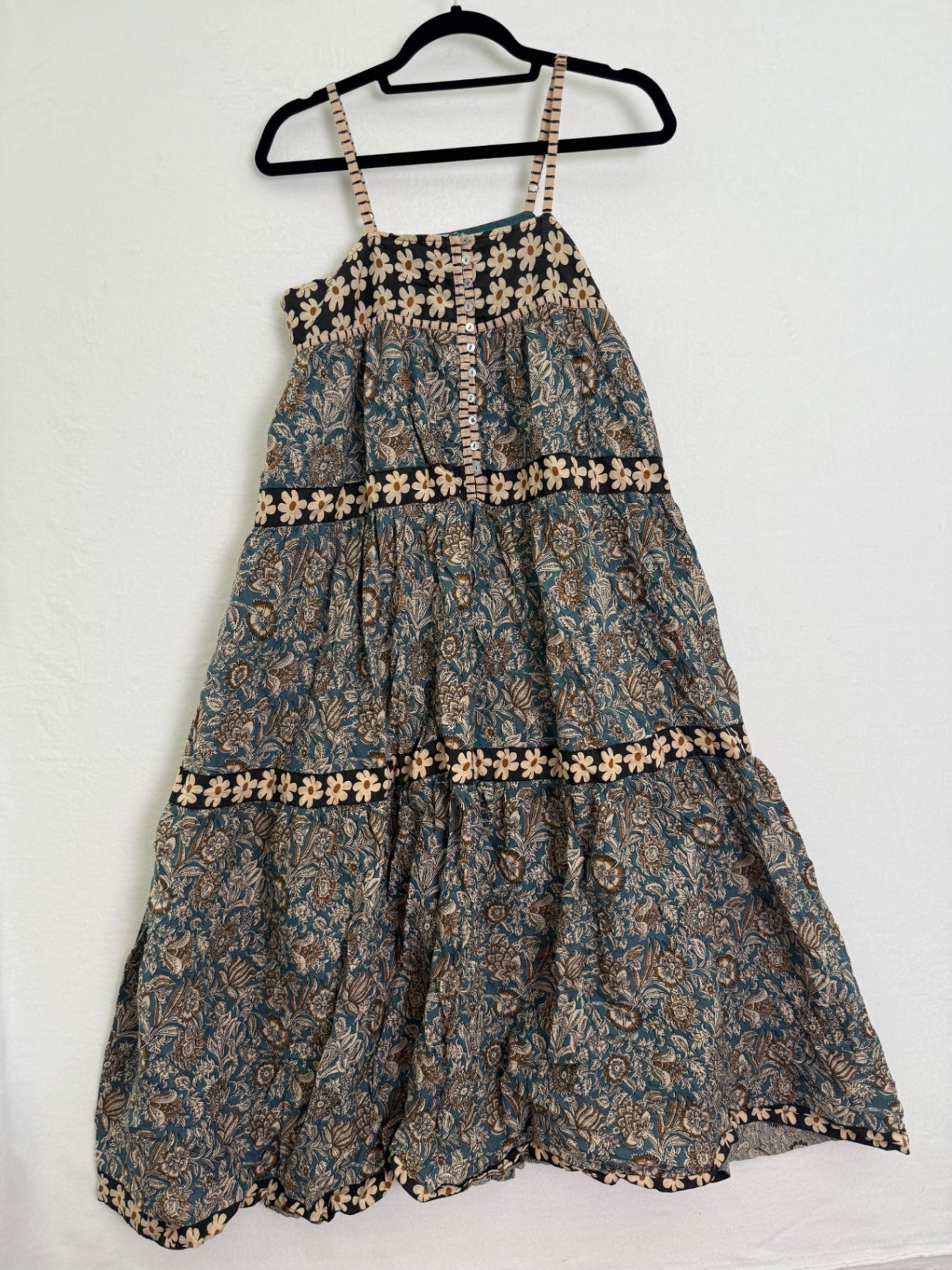 Natural life floral maxi dress
