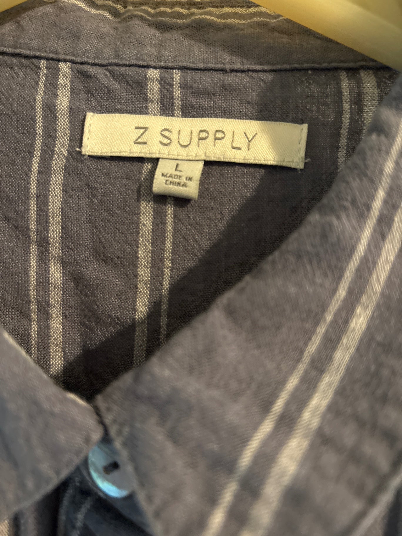 Z supply long sleeve button down