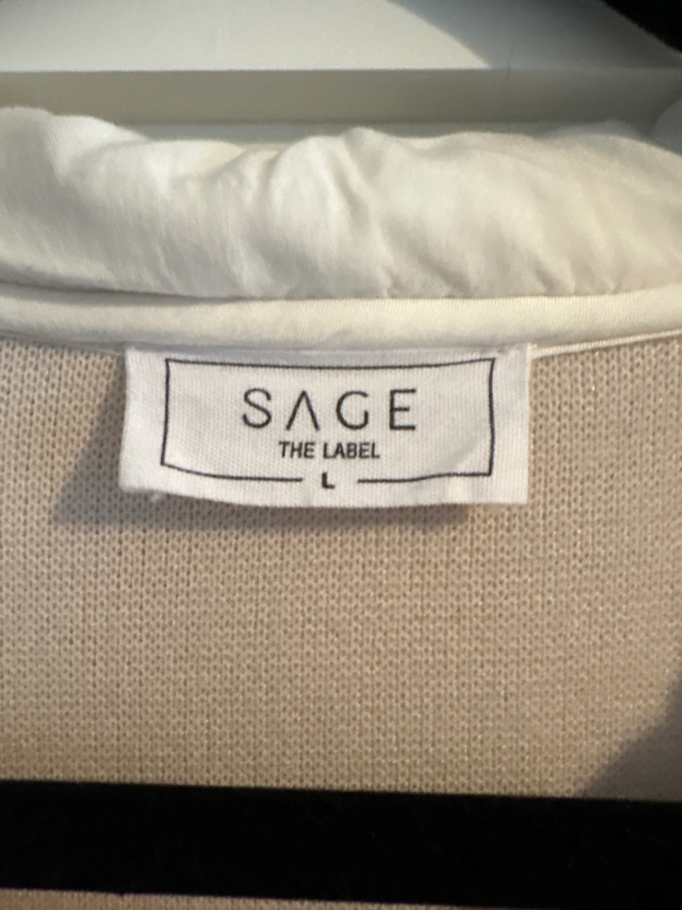 Sage the label cropped jacket L EUC