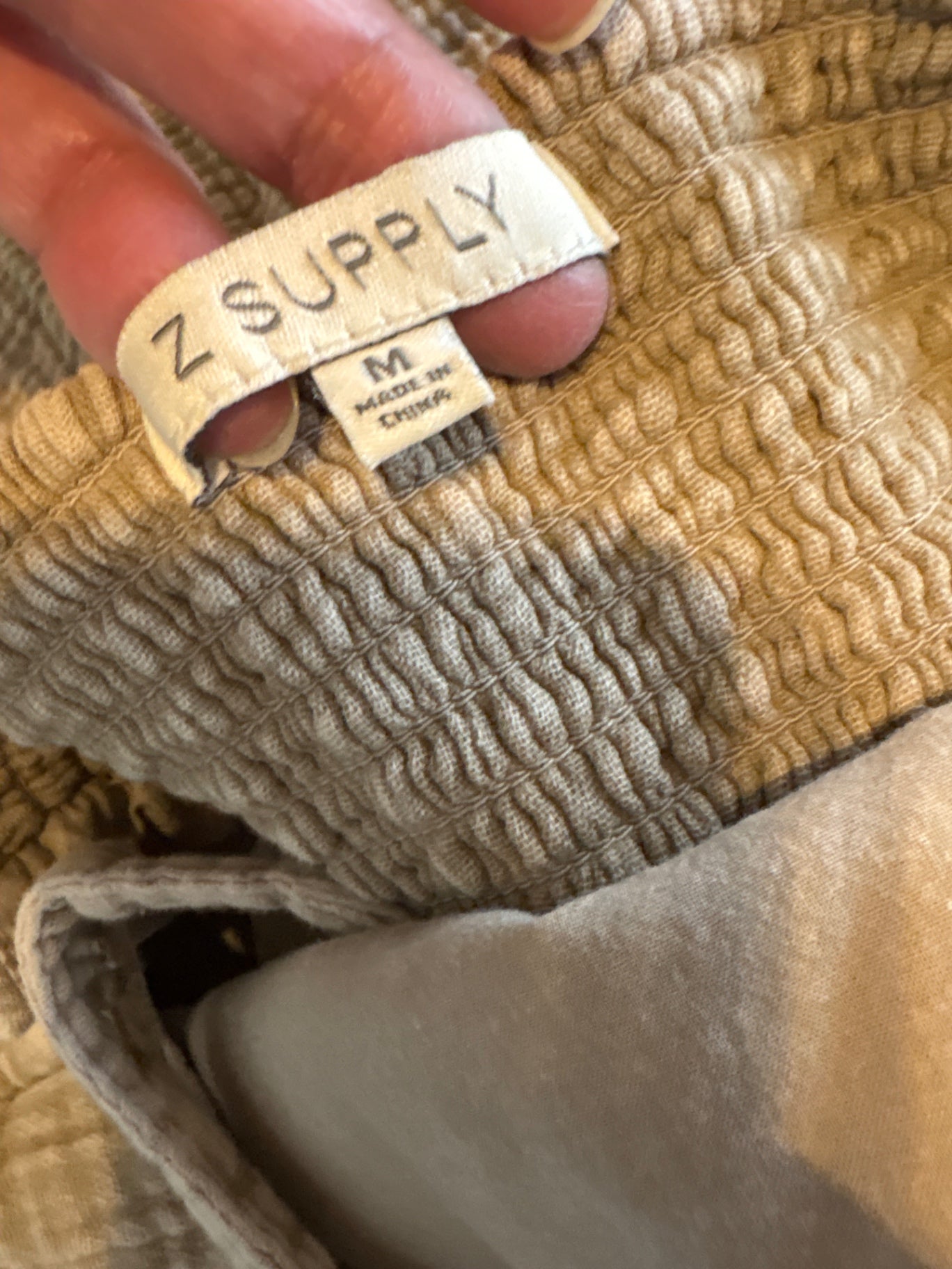 ZSupply gauze maxi dress M EUC