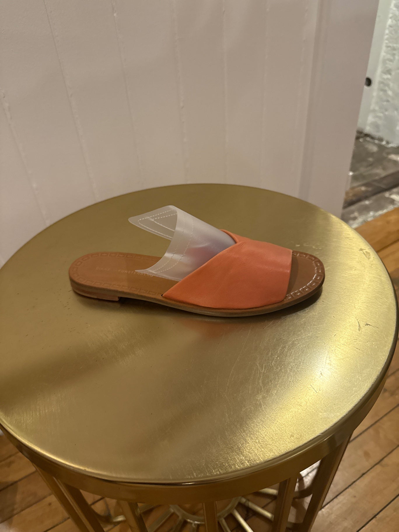 Diane Von Furstenburg Sandals 8 Very Good