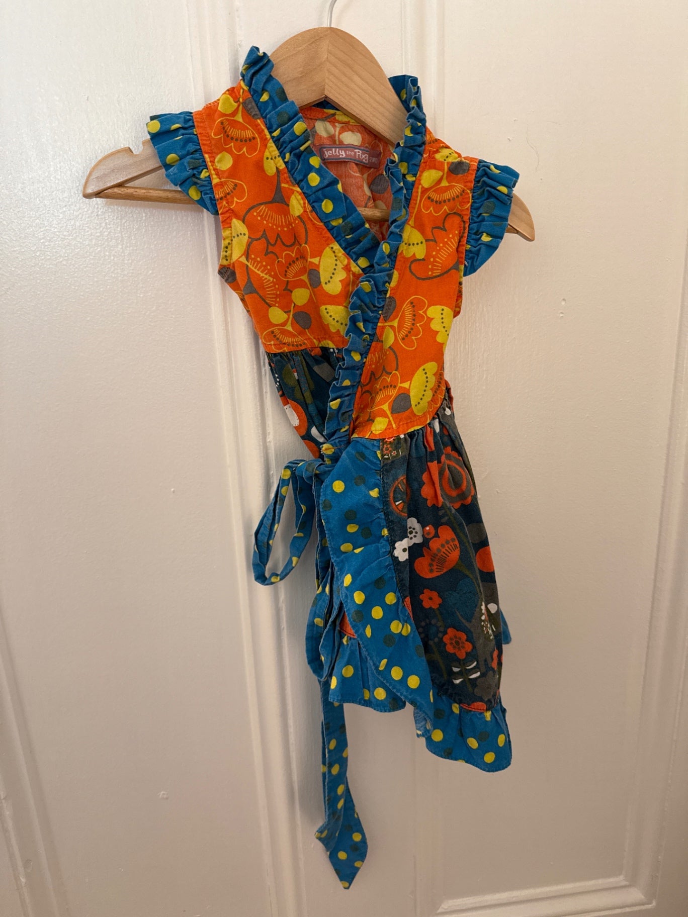jelly the pig Dress 12mo. Good