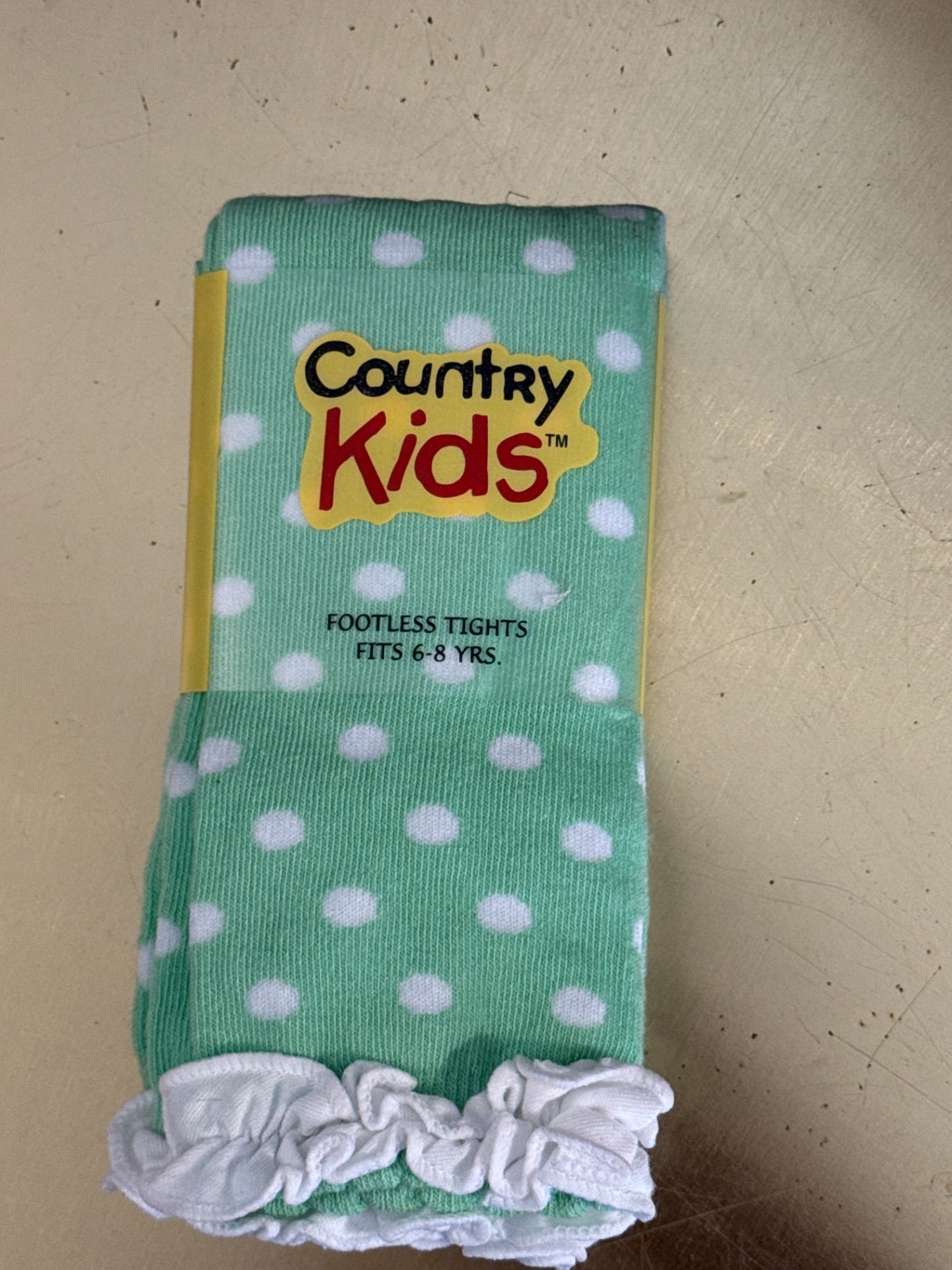 Country Kids Tights 6-8 New with tags