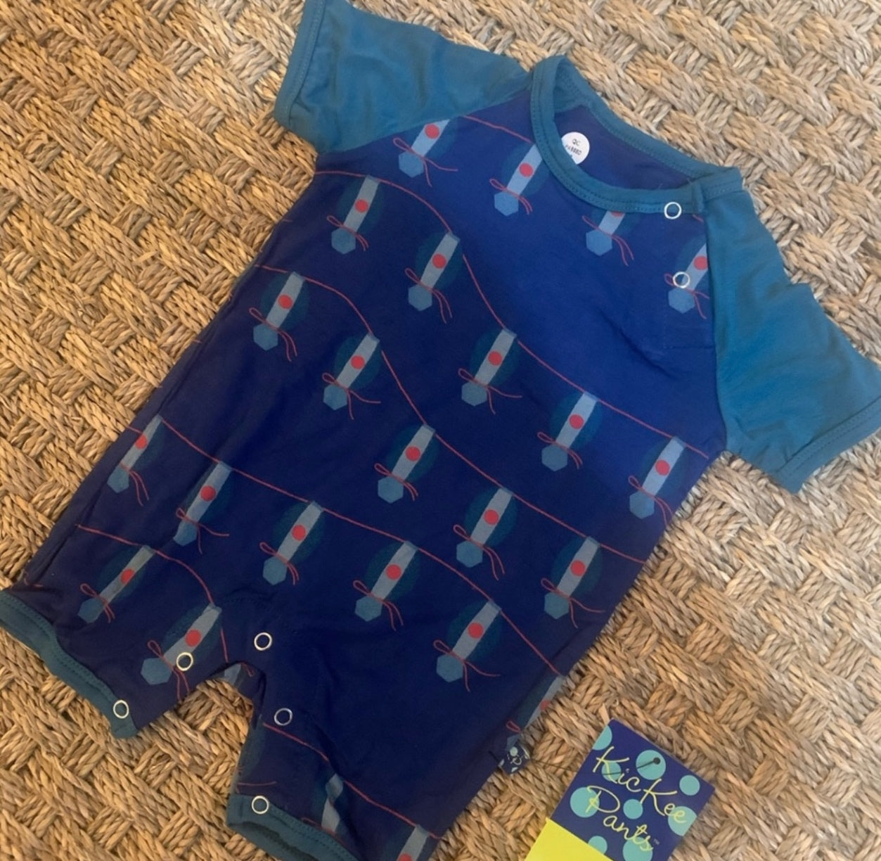 NWT kickee Pants romper