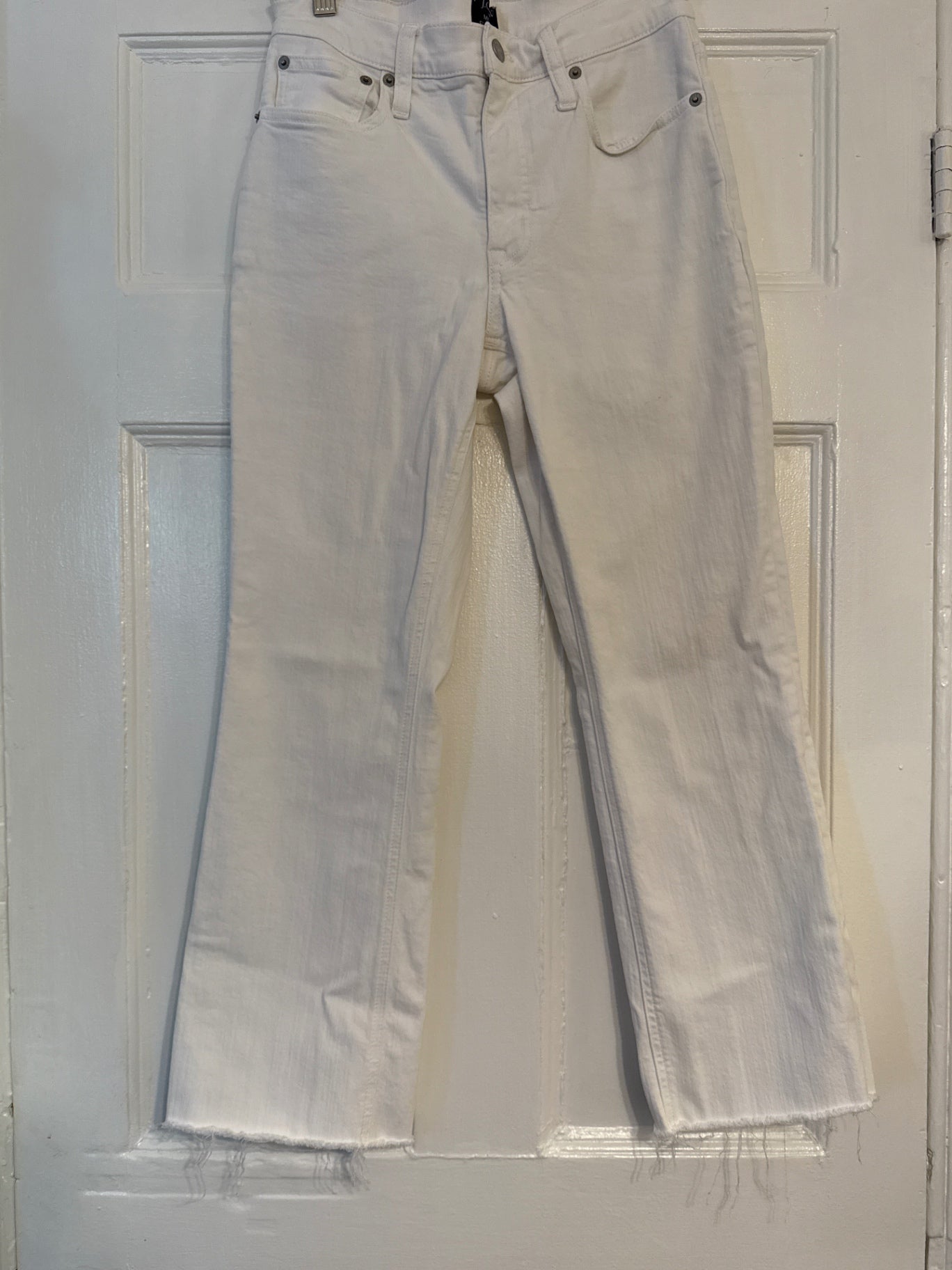 J.Crew Mid-Rise Flare Crop Jeans 27 Very Good