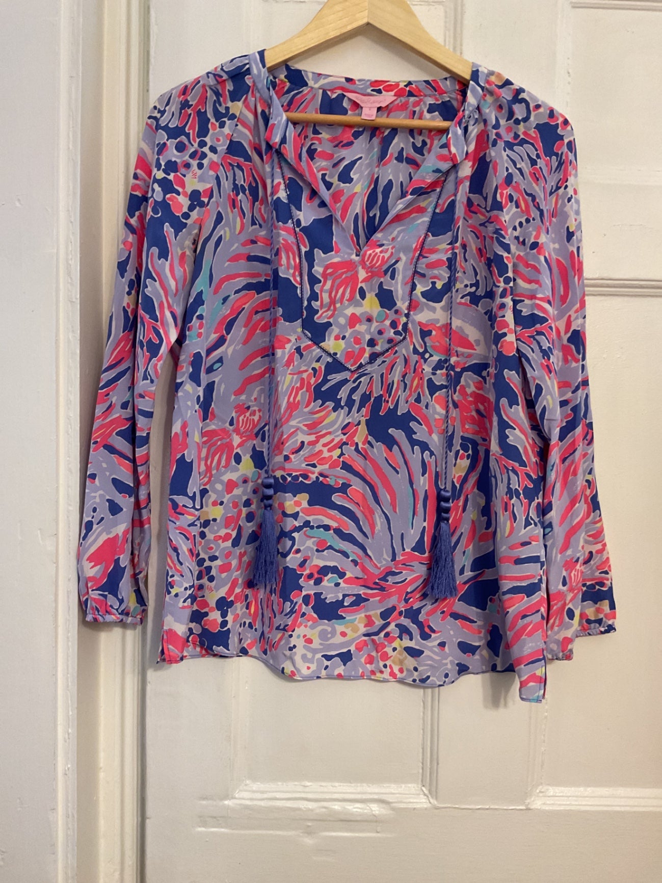 Lilly Pulitzer Silk Blouse S