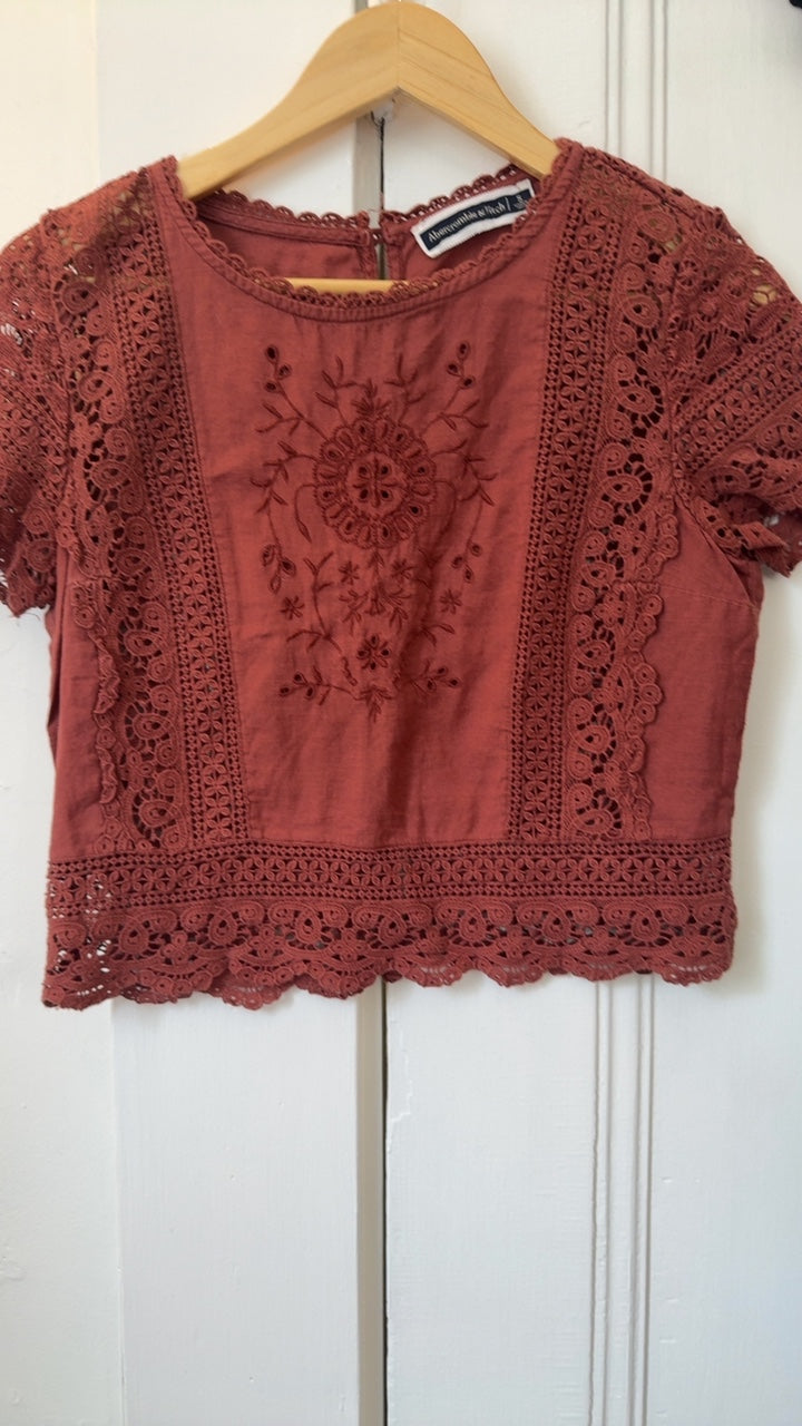 Abercrombie & Fitch Top S Very Good