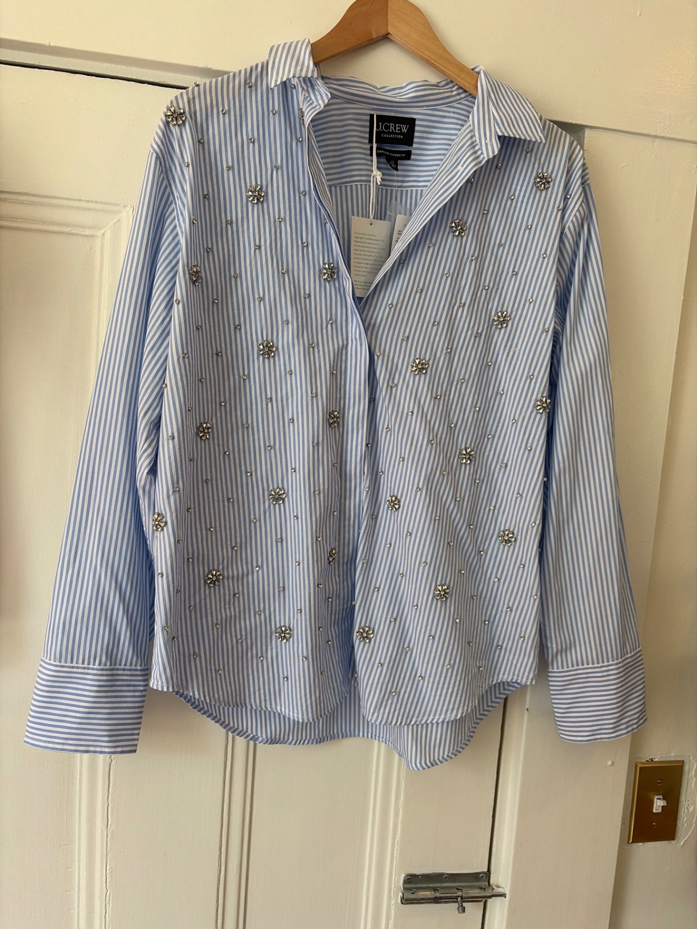 J.Crew Collection Shirt 12 New with tags