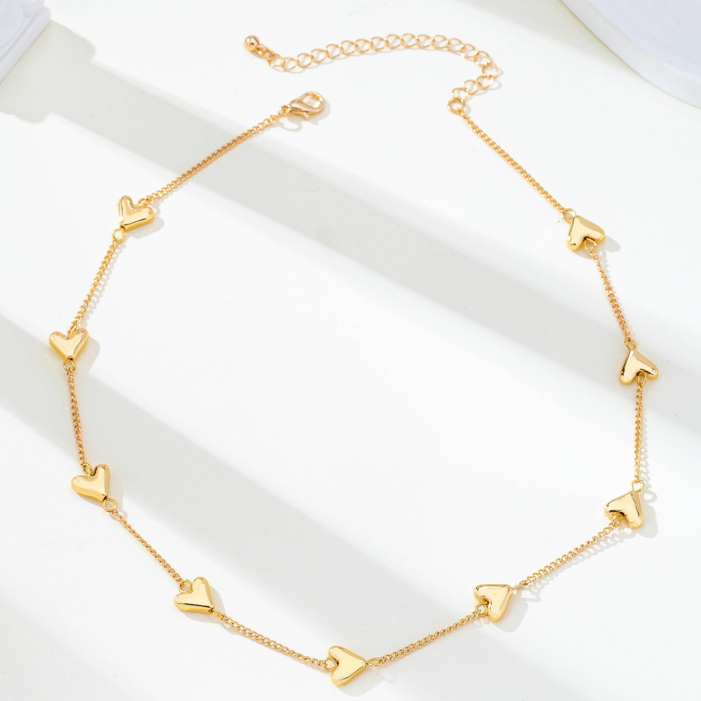 Heart Necklace - gold