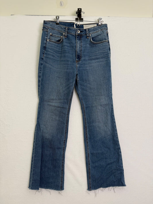 Rag & Bone Nina High Rise Flare Jean 32 EUC