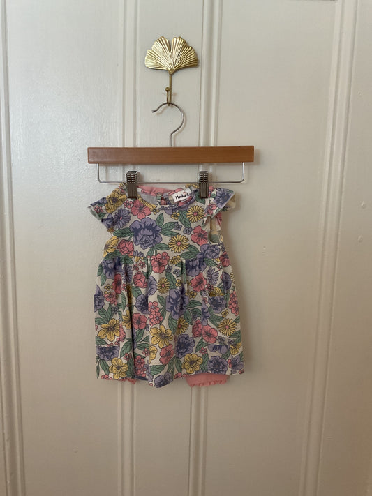 Minibamba Dress and Leggings 18mo. EUC
