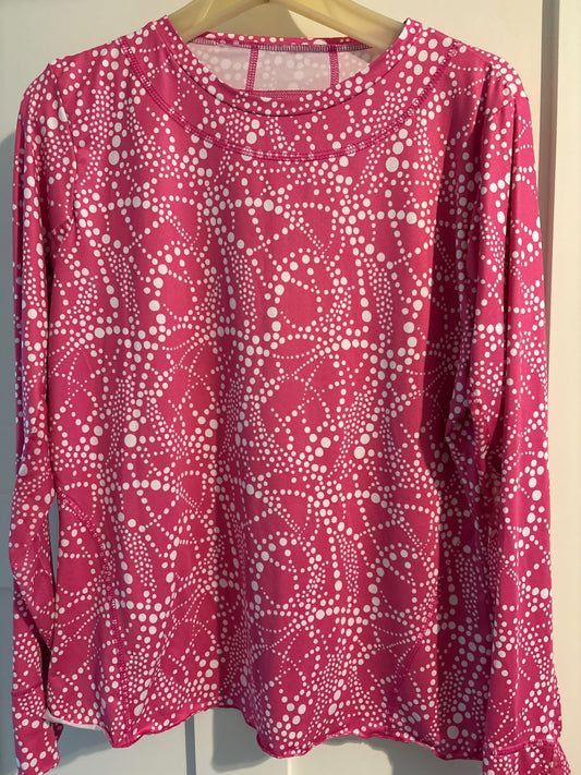 Long sleeve golf shirt 