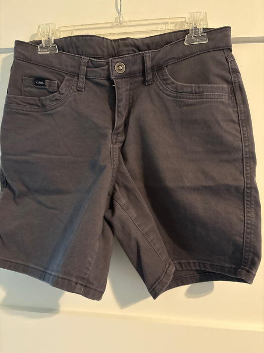 Kuhl grey denim shorts 