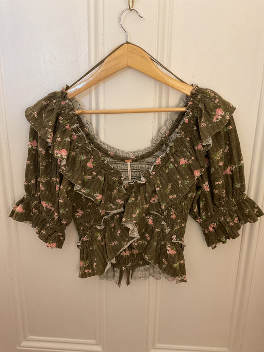 Free People Blouse S NWT