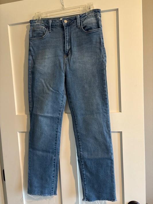 Just black denim light wash 