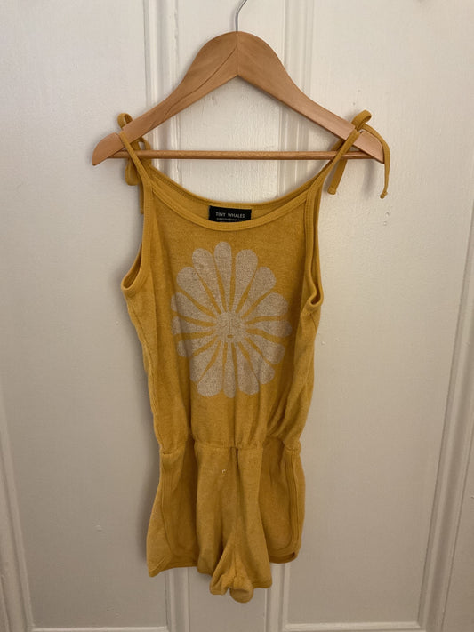 Tiny Whales Romper 5T EUC