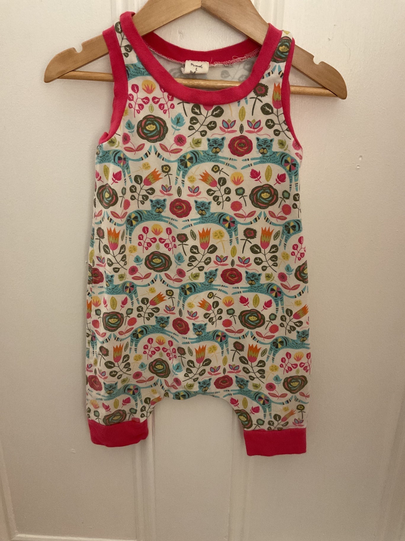 Mermaid and Milkweed Romper 18mo. *AS IS*