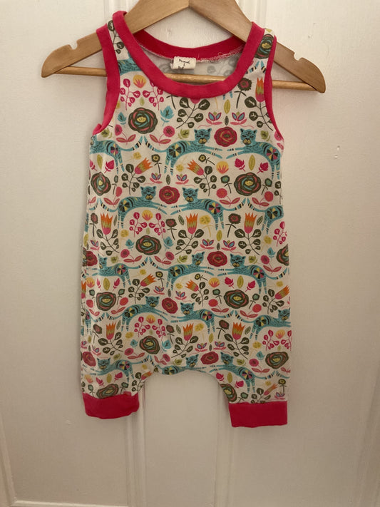 Mermaid and Milkweed Romper 18mo. *AS IS*