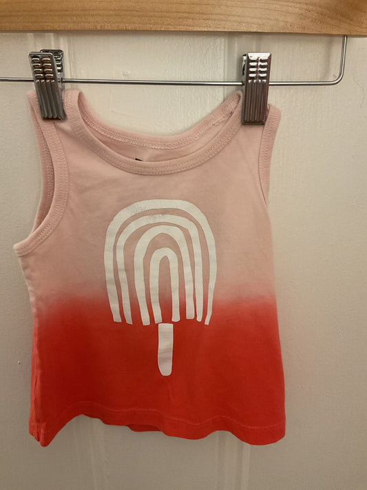 Tea Tank Top 9-12mo. Very Good