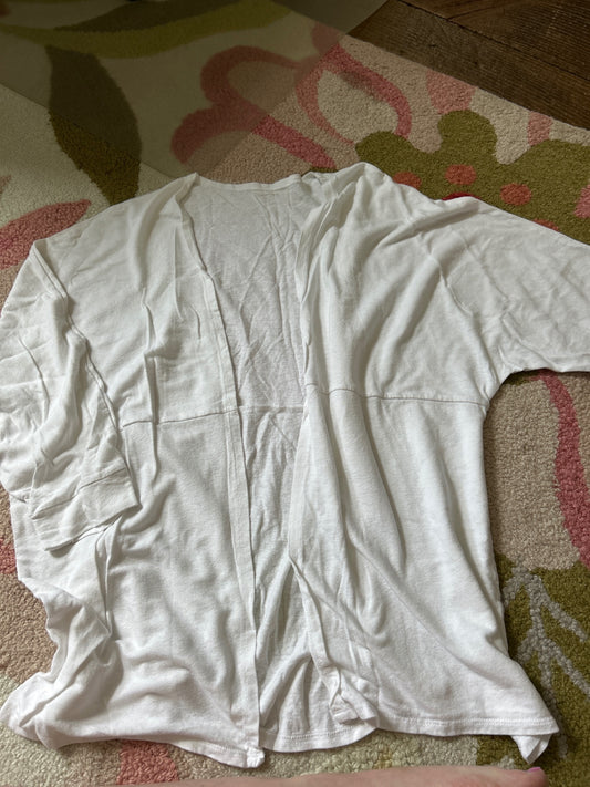 Garnet Hill Lightweight cotton shrug 