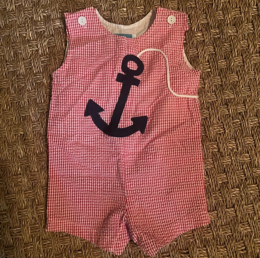Anchor Jon Jon Onesie 6mo.