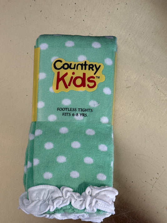 Country Kids Tights 6-8 New with tags