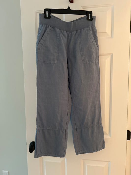 ECRU Blue linen pants XS