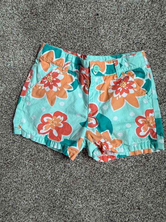 Gymboree floral short 5T