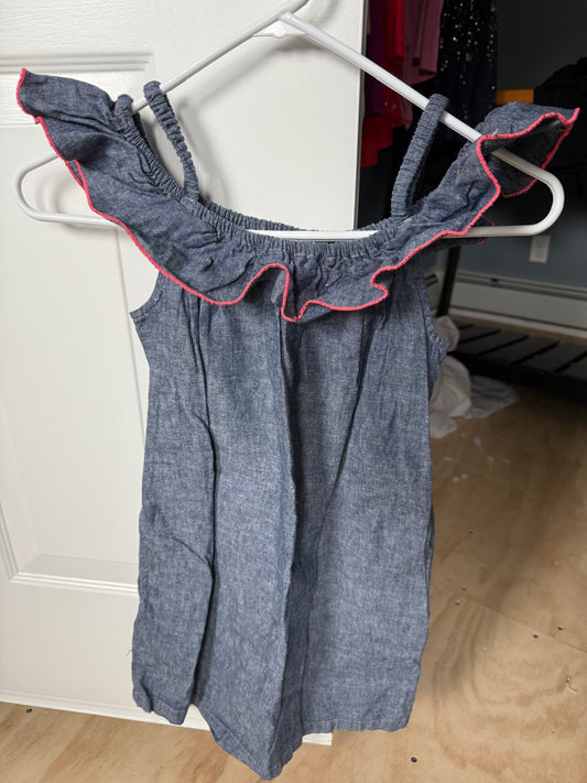 Tea Denim Dress 7Y