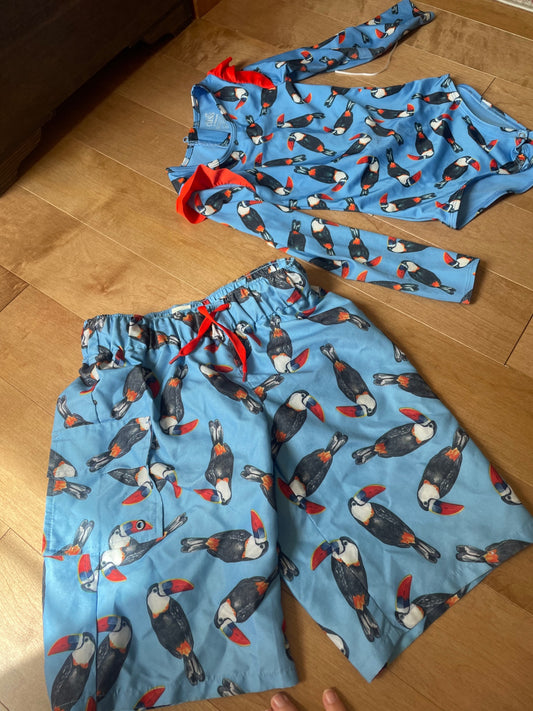 Outdoor Oasis Swim Trunks 8Y