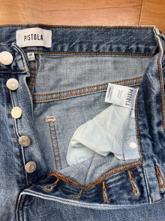 Pistola button fly jeans sz 26