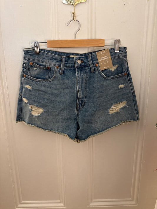 Madewell Shorts 29 New with tags