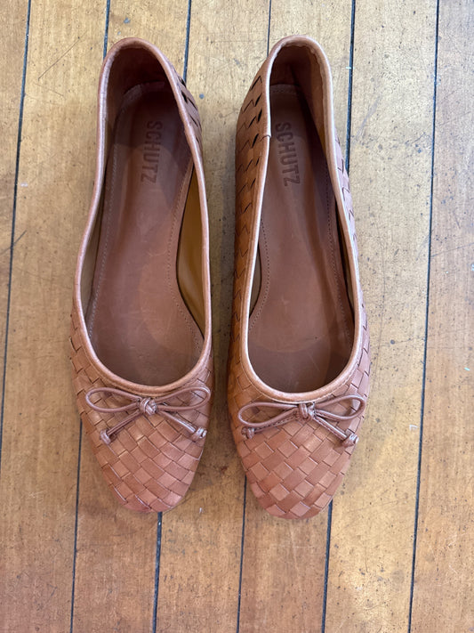 Schutz Ballet Flats 10 New without tags