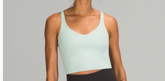 Lululemon Top Blue Align Tank 14 Very Good