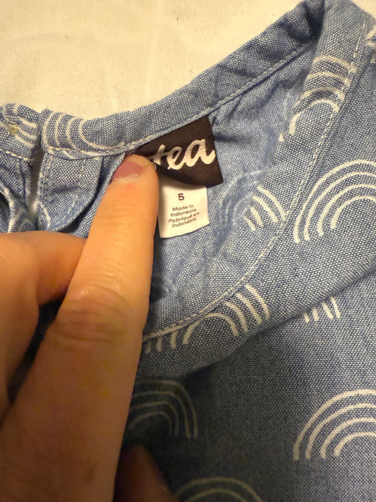Tea Dress 5T New without tags