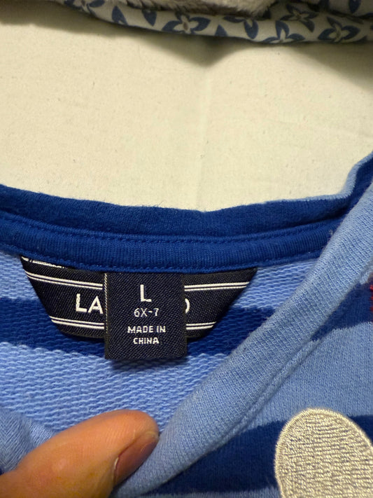 Lands end kids Sweater 6/7 New without tags