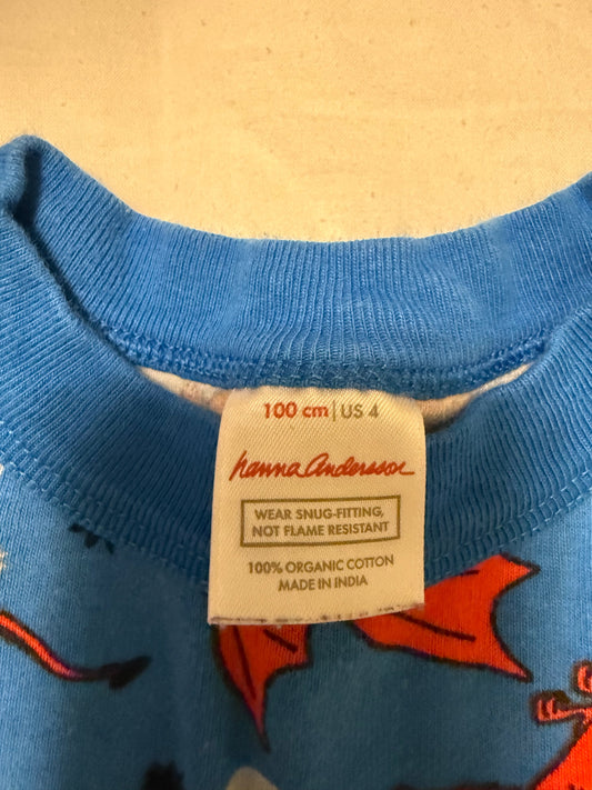 Hanna Andersson Pajamas 4T Very Good