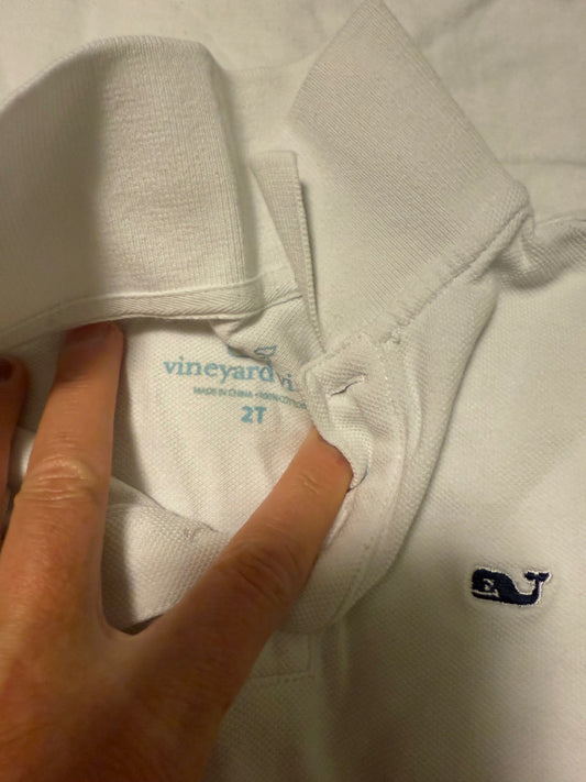 Vineyard Vines Polo Shirt 2T Very Good