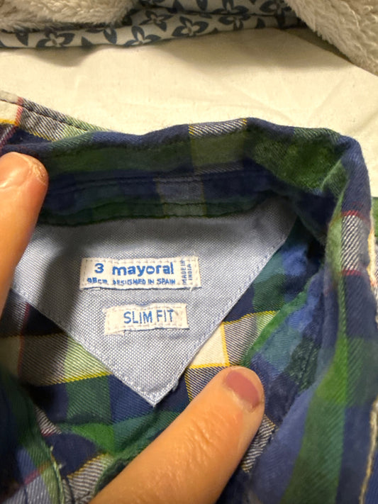 Mayoral Shirt 3T Very Good