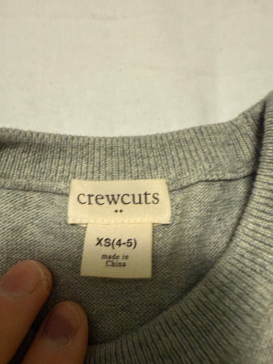 Crewcuts Sweater with a skirt 4/5Y New without tags