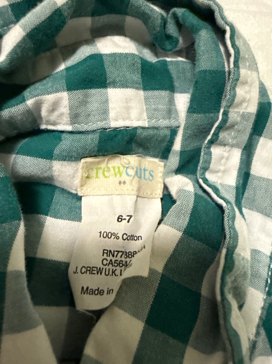 Crewcuts Shirt 6/7 Very Good