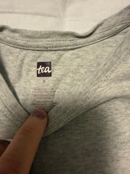 Tea T-Shirt 5T Very Good