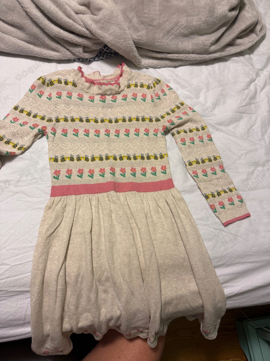 Mini Boden Dress 8/9 New without tags