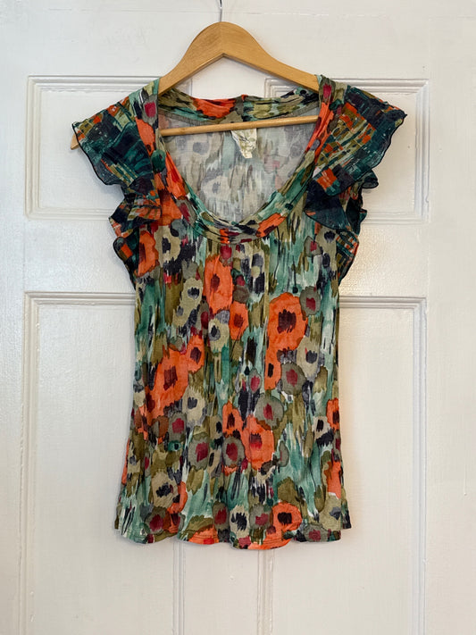 Anthropologie Sparrow Top S Good
