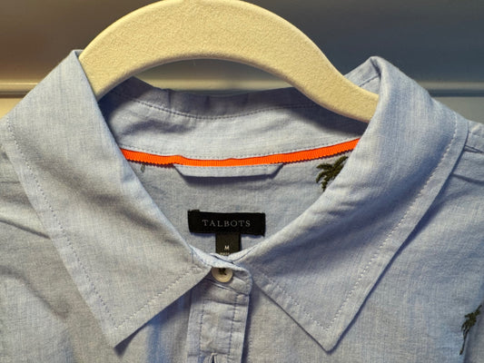 TALBOTS Shirt M Very Good