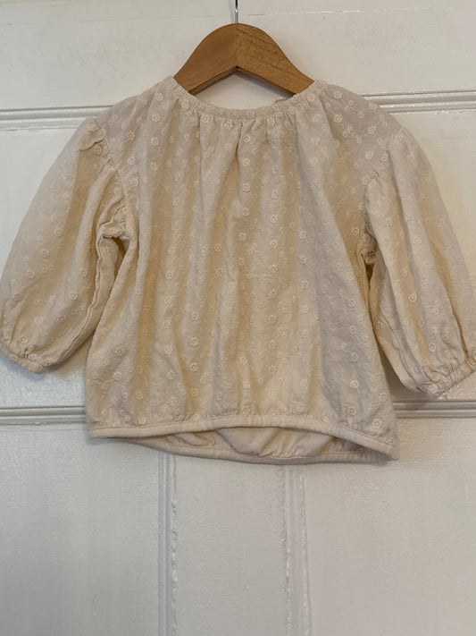 Zara Blouse 12-18mo. Very Good