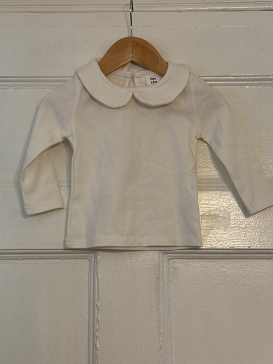 Cotton Peter Pan Top Top 18mo. New without tags