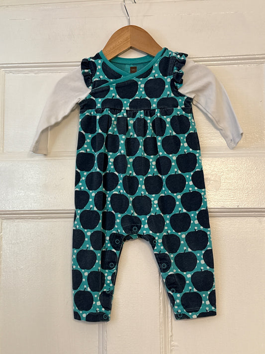 Tea Jumpsuit 6-9mo. Very Good