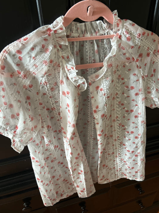 Floral Blouse M