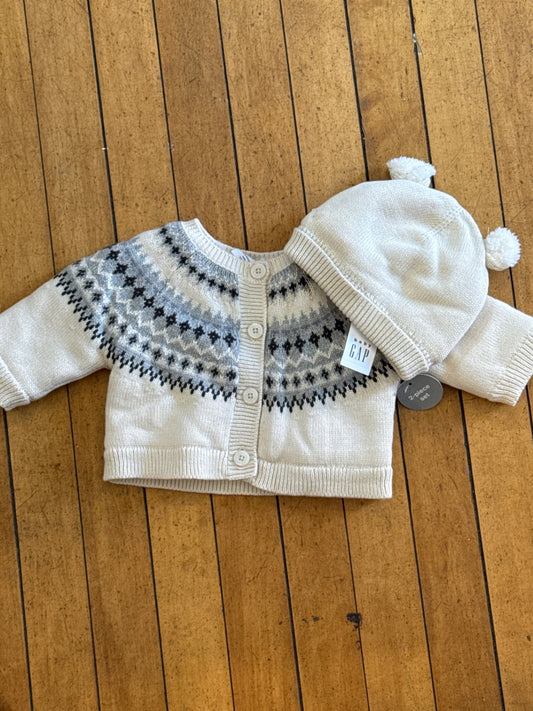 Baby Gap Sweater 0-3 mo. New with tags